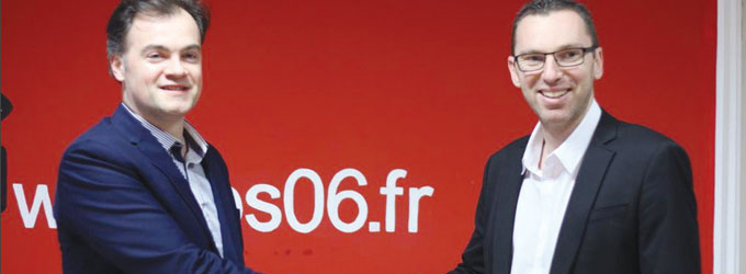 Xavier Garcia candidat à Nice 7