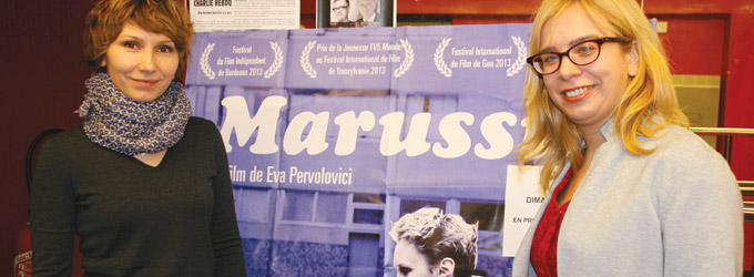 “Marussia” : Dinara Droukarova et Eva Pervolovici au Mercury