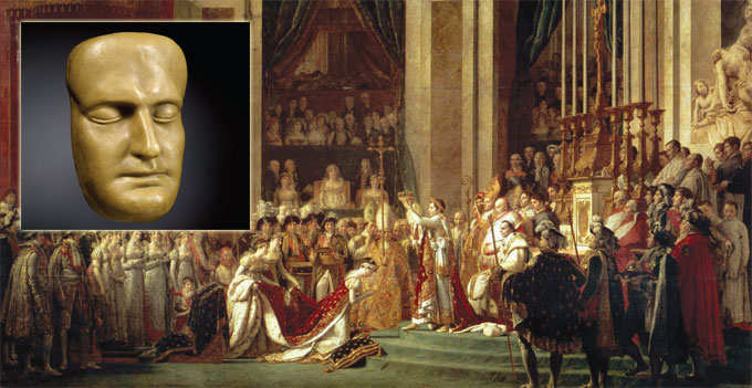 Masque de Napoléon Ier Morceau d'histoire à Nice