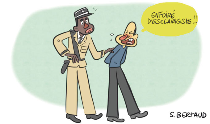 Agression et insultes racistes contre des policiers
