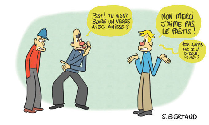 Nom de code- : « -Tu viens boire un verre- ?- »