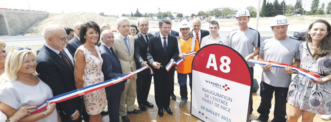 A8 : Fin des travaux à Nice Ouest…