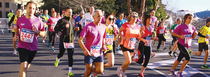 Un semi-marathon ensoleillé
