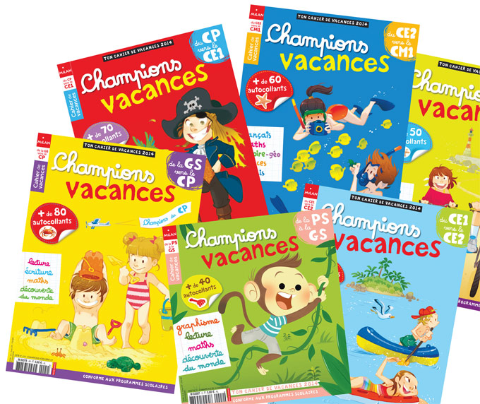 Les cahiers de vacances